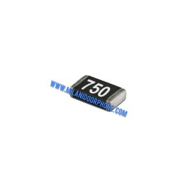مقاومت 75 اهم 0805 SMD (محصول در پک 100 عددی می باشد )