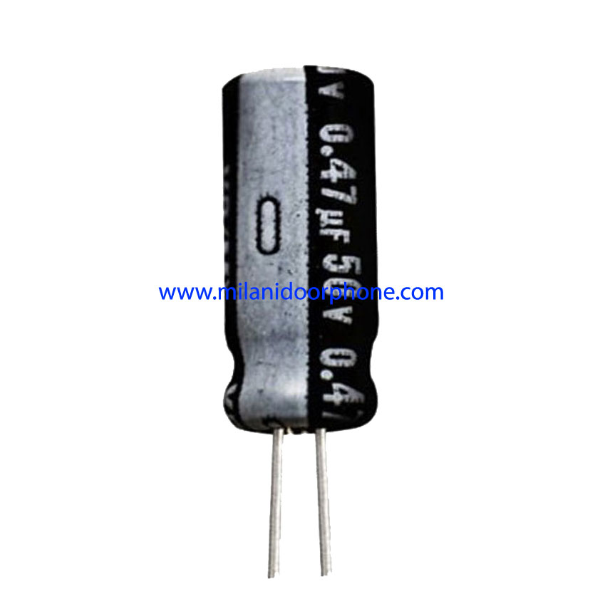 خازن 0.47میکروفاراد 50 ولت | Capacitor 0.47 microfarad 50 volts
