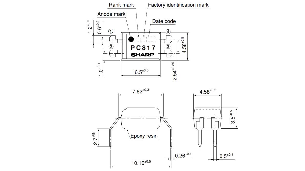 دیتا شیت اپتوکوپلر |Optocoupler data sheet