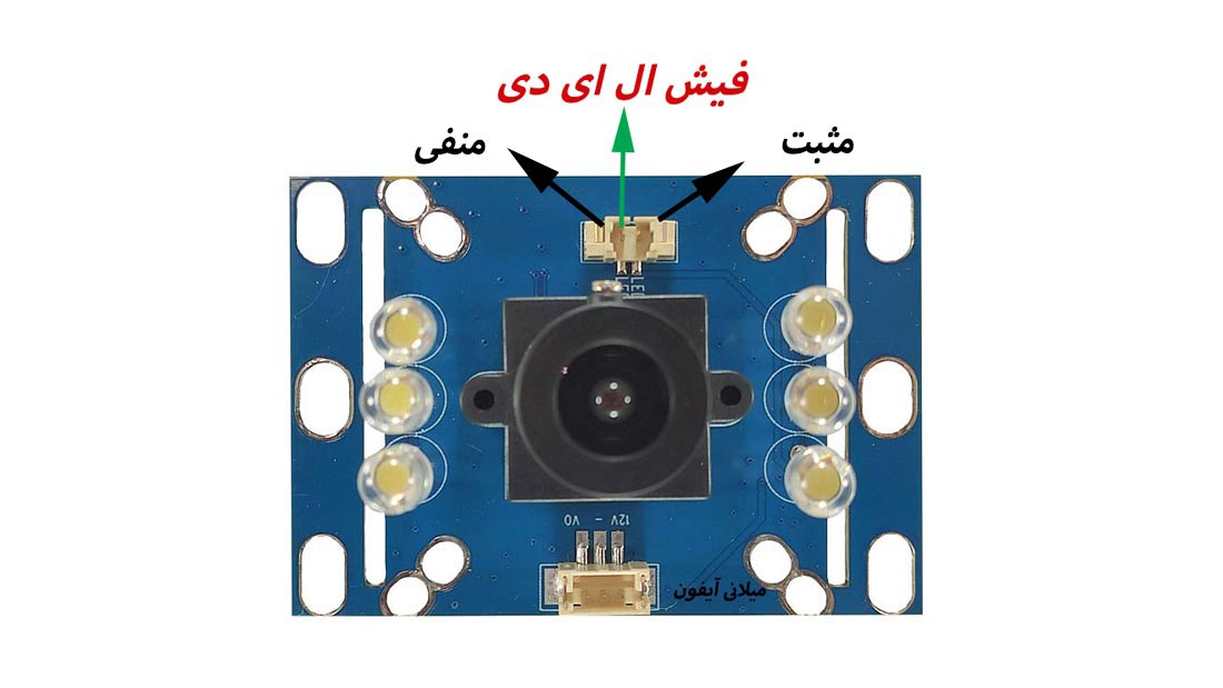 فیش ال ای دی دوربین آیفون تصویری |iPhone camera LED flash video